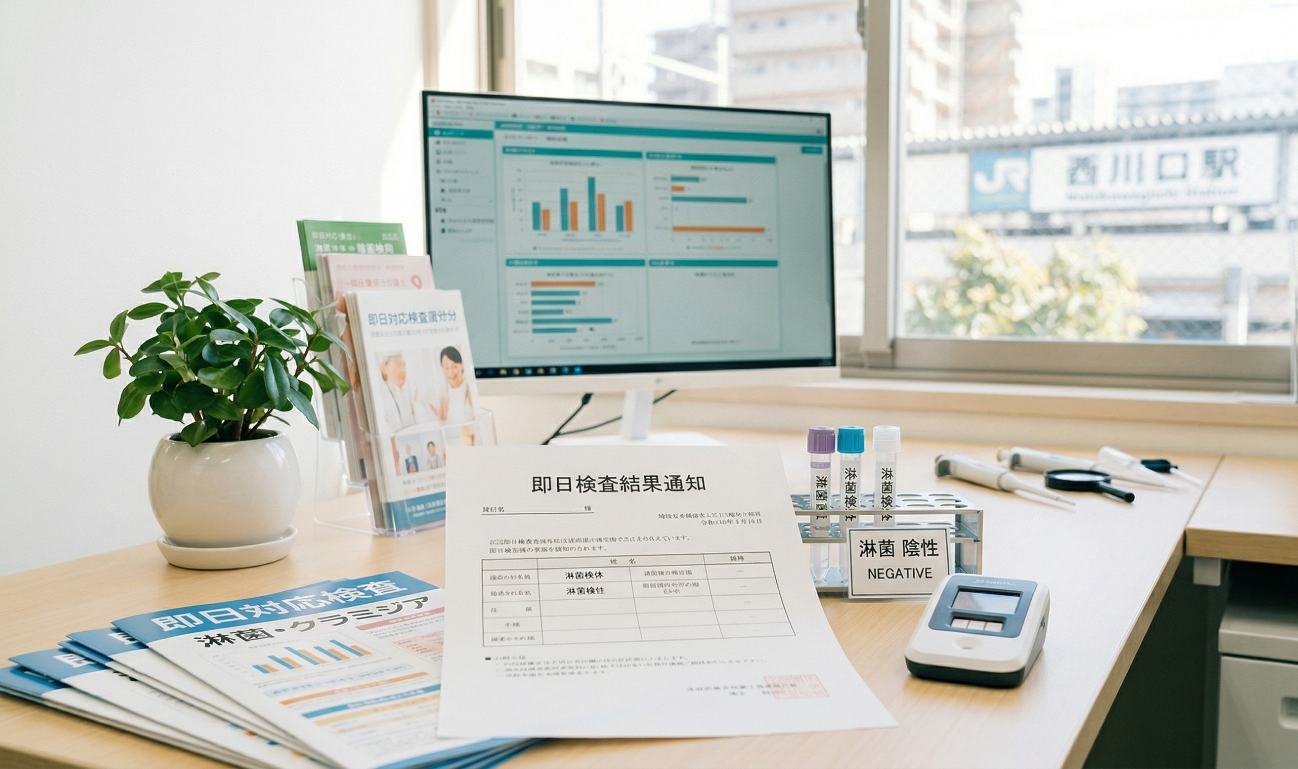 【消化器内科・性感染症専門医監修】淋菌（りんきん）の症状と検査｜放置するリスクと西川口での即日対応について