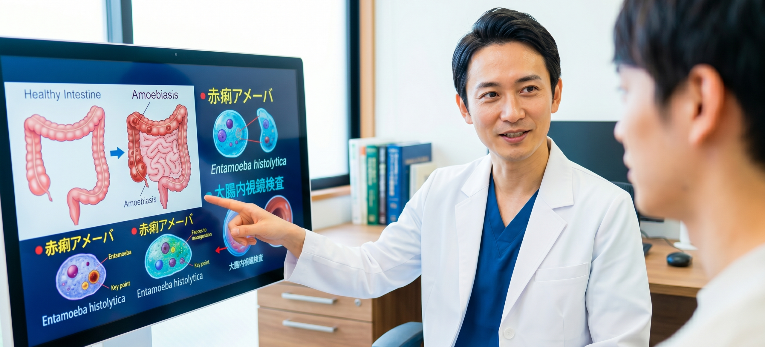 【消化器内科・性感染症専門医監修】血便や下痢が続くなら「赤痢アメーバ」を疑え！大腸カメラで見つかる性感染症